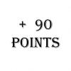 +90 points